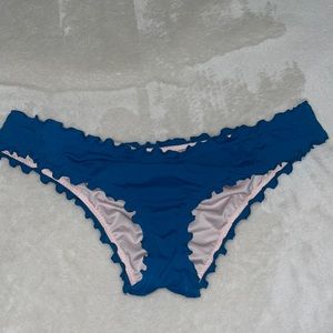 Cheeky blue swim bottoms